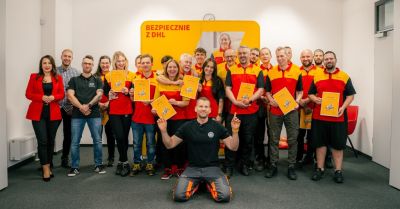 Bezpiecznie z DHL - DHL eCommerce Polska uruchamia pilotażowy program szkoleń z pierwszej pomocy dla kurierów